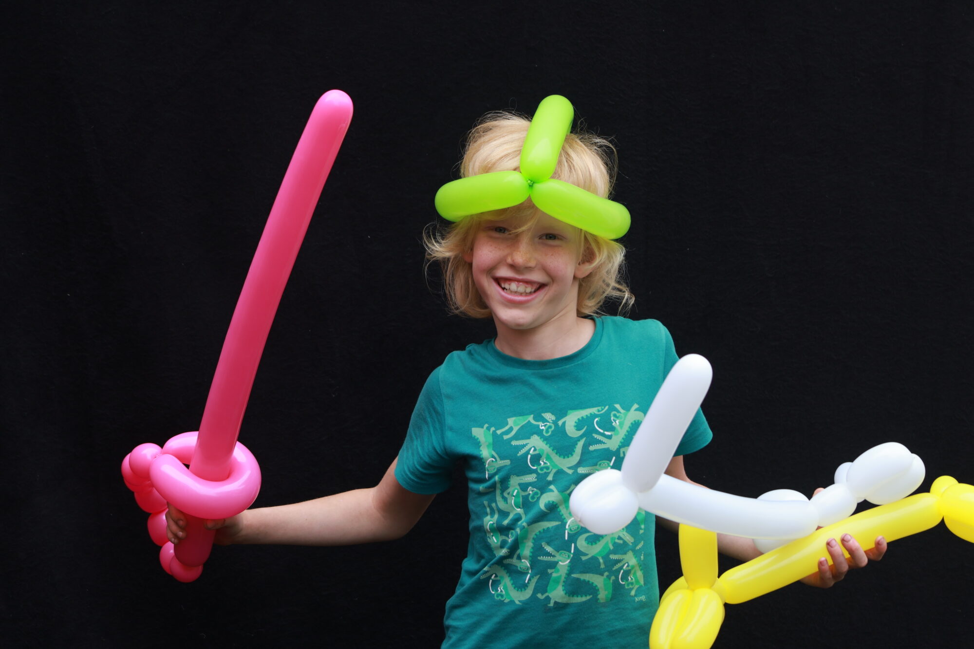 Ballonfiguren drehen